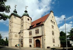 Gebouw van het Arnoldinum in Steinfurt