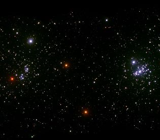 Sternhaufen h & chi Persei