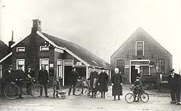 Foto smederij te Meeden 1930