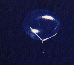 Ballon in 40 km Höhe
