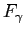 $ F_{\gamma}$