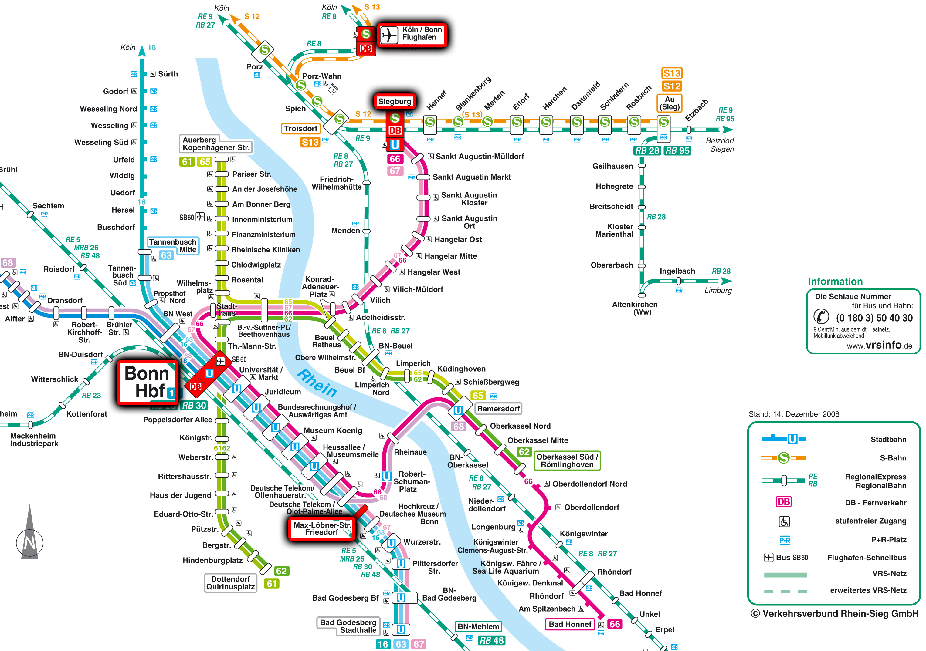 Local network map