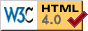 HTML 4.0 Compliance Logo