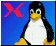 X-Icon with Tux